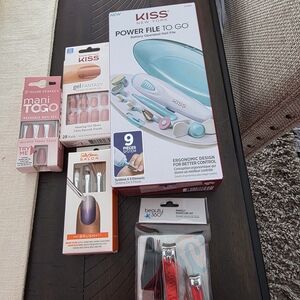 KISS Nail Care Set with Power File and Accessories